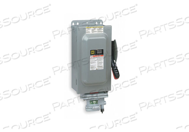 SAFETY SWITCH 600VAC 3PST 30 AMPS AC