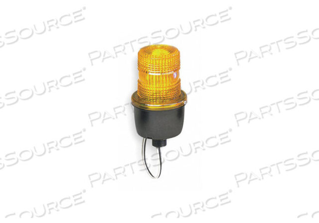 OEM#: LP3PL-120ALOW PROFILE STEADY BURNING LED - 120VAC 1/2 PIPE AMBER by Federal Signal