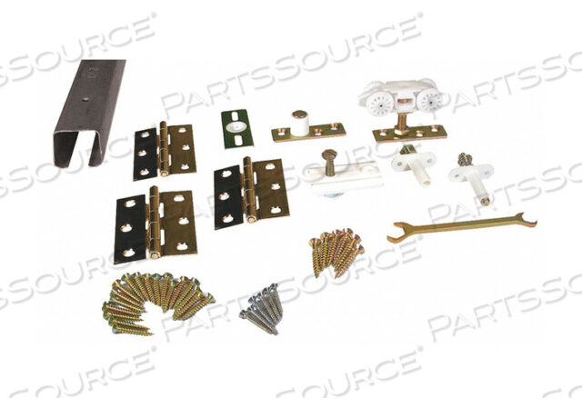FOLDING DOOR TRACK HARDWARE KIT