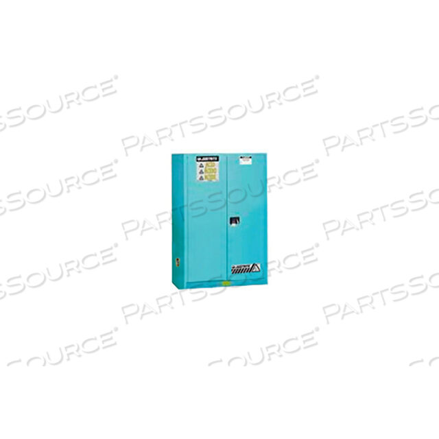 OEM#: 894582ACID CORROSIVE CABINET SELF CLOSE BIFOLD DOORS VERTICAL STORAGE by Justrite