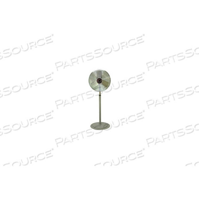 OEM#: CACU24P24 INCH PEDESTAL FAN NON OSCILLATING 1/4 HP 3400 CFM 1 PH by TPI Corporation