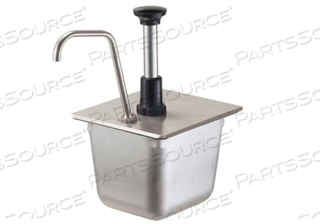 OEM#: 83400STAINLESS STEEL PUMP FOR A 1/6-SIZE STEAM TABLE PAN by Server Products, Inc.
