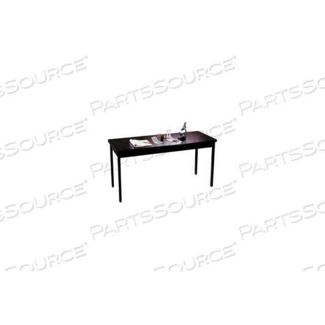 OEM#: 802472BABBVPLASTICS SCIENCE TABLE - CHEMICAL RESISTANT TOP - STEEL FRAME 24X72 by Allied