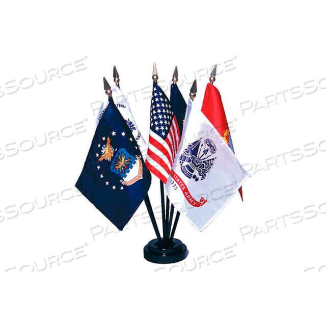 OEM#: 324500ARMED FORCES FLAG SET - 6 FLAG SET - 4 X 6 by Annin Flagmakers
