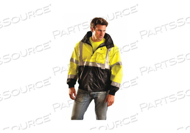 OEM#: LUX-TJBJ-BYLJACKET INSULATED L YELLOW 30INL by Occunomix