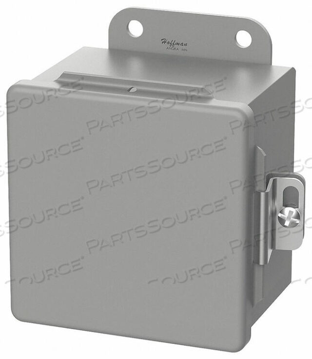 OEM#: A6044CHCONTINUOUS HINGE W/CLAMPS, TYPE 12, 6.00X4.00X4.00, STEEL/GRAY by Hoffman