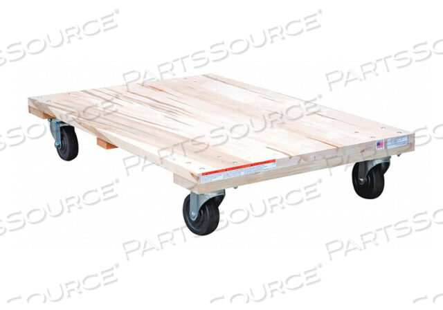 HARDWOOD DOLLY - SOLID DECK