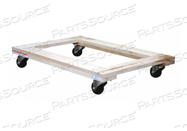 HARDWOOD DOLLY - OPEN DECK