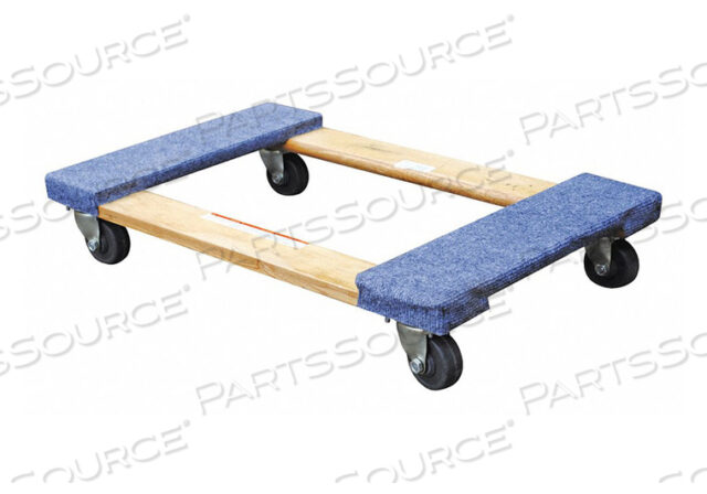 HARDWOOD DOLLY - CARPET ENDS