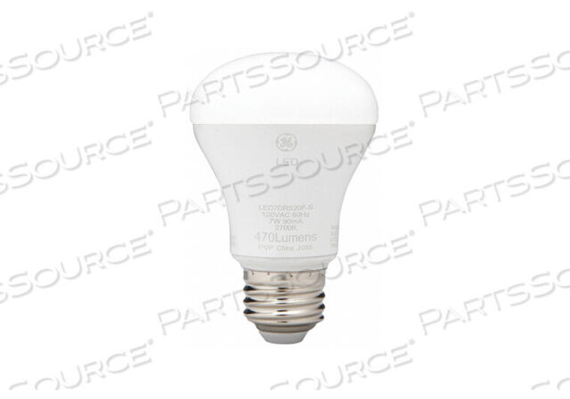 OEM#: LED7DR20/830LED LAMP R20 7.0W 3000K E26 by GE Lighting