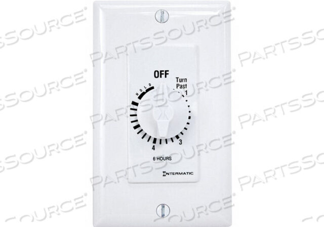 OEM#: FD6HHWTIMER SPRING WOUND 6 HR HOLD FEATURE by Intermatic