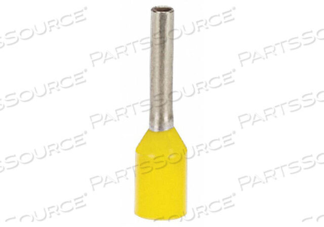 OEM#: FSD73-6-DFERRULE INSUL 24AWG 6MM PIN YLW PK500 by Panduit