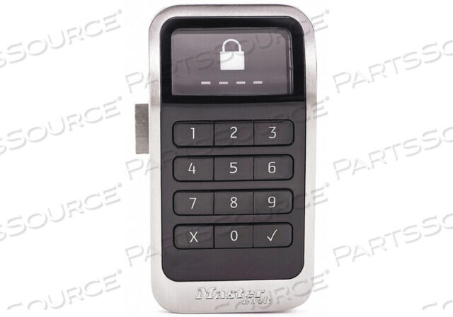OEM#: 3685ELECTRONIC KEYPAD LOCKER LOCK - HIGH VISIBILITY DISPLAY by Master Lock