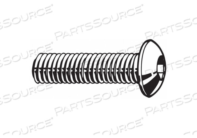 SHCS BUTTON M10-1.50X30MM STEEL PK500