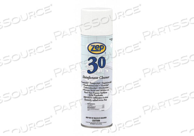 OEM#: 30130 DISINFECTANT CLEANER, 20 OZ. AEROSOL CAN, 12 CANS by Zep