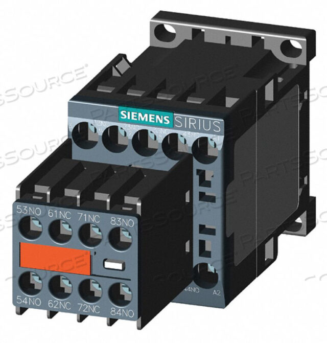 OEM#: 3RH22621BB40RELAY, CONTACTOR, 10A, 24V DC COIL, 6-NO 2-NC by Siemens