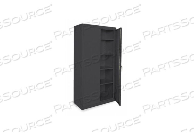 OEM#: CA41361872-09CLASSIC SERIES ALL-WELDED STORAGE CABINET, TURN HANDLE, 36WX18DX72H, BLACK by Sandusky Lee Cabinets