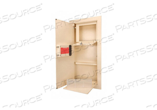 OEM#: AX12880LEFT OPENING BIOMETRIC WALL SAFE - 15-1/2W X 4D X 31-1/2H, 0.82 CUBIC FT. by Barska