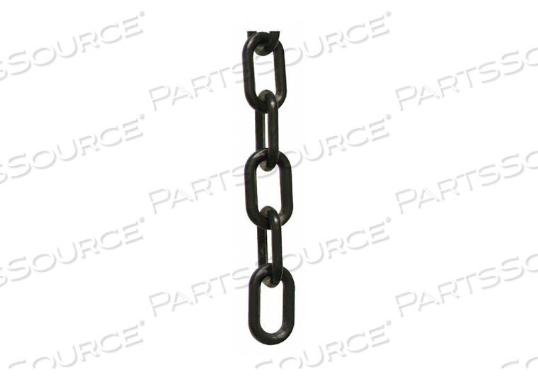 OEM#: 30003-25PLASTIC CHAIN, 1-1/2 LINKS, 25 FEET, TRADE SIZE 6, BLACK by Mr. Chain