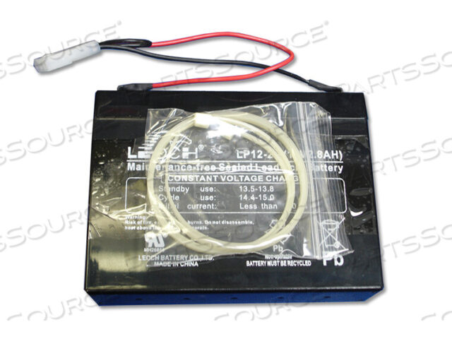 Replaces SSCOR, Inc. 80635-100BATTERY, 2.8 AH, SEALED LEAD ACID, 12 V