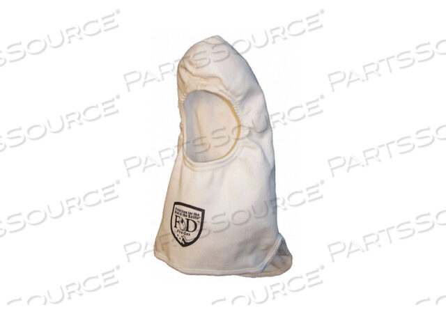 BIBBED FIRE HOOD UNIV 15 IN L WHITE HRC1