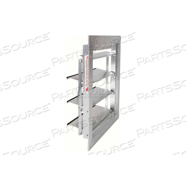 OEM#: CWV-20X20ALUMINUM SUPPLY (INTAKE) WALL SHUTTER 20 by Air Conditioning Products Company