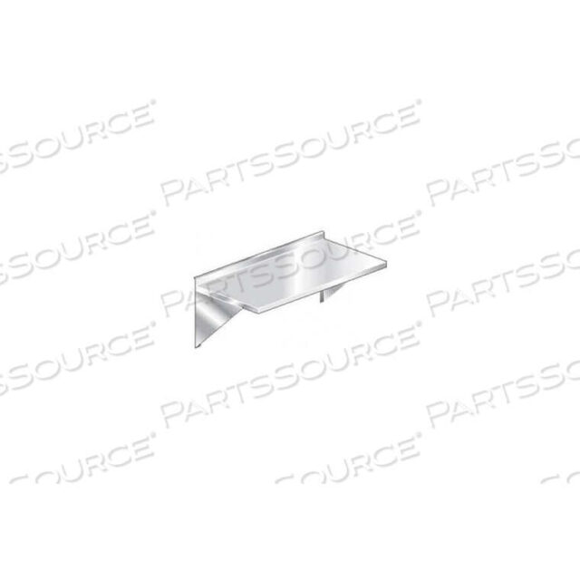OEM#: 3TWMS-306016 GA WALL MOUNT TABLE 304 STAINLESS STEEL - 2-1/4 BACKSPLASH 60 X 30 by Aero Manufacturing Co.