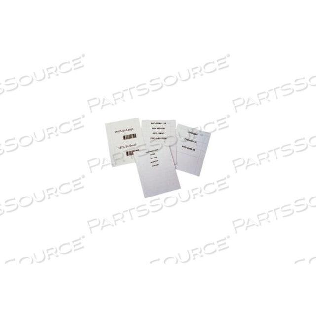 OEM#: LI2212LASER INSERT SHEETS, LETTER - PREF. 2-1/4 X 2-5/8 (600 PCS/PKG) by Aigner Index