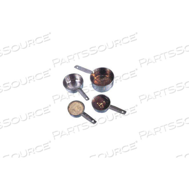 OEM#: MCL4MEASURING CUP SET, 1/4, 1/3, 1/2, AND 1 CUP by American Metalcraft