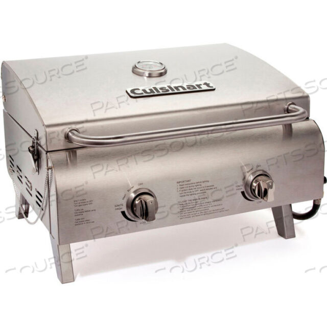 OEM#: CGG-306CHEFS STYLE OUTDOOR TABLETOP LP GAS GRILL by Cuisinart