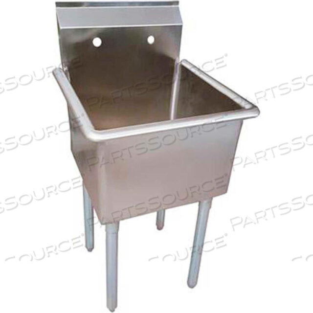 OEM#: BKUS-1-24-14UTILITY SINK, 1 COMPARTMENT, SS, 24L X 24W X 14D by BK Resources, Inc.