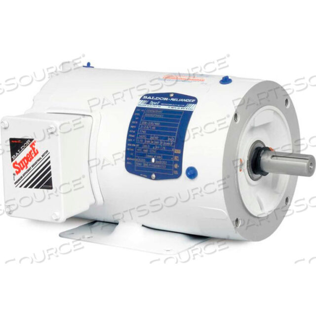 OEM#: CEWDM3546MOTOR, 1HP, 1750RPM, 3PH, 60HZ, 56C, 3532M, TENV, F1, N by BALDOR