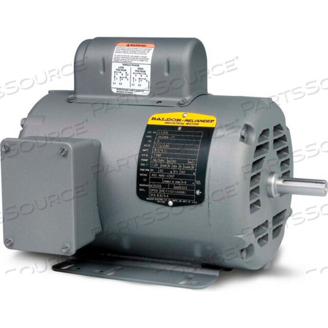 OEM#: L1306-50MOTOR, .75HP, MOTOR-RPMRPM, 1PH, 50HZ, 56, 3424L, OPE by BALDOR