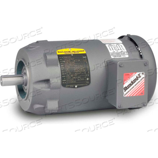 OEM#: MVM3542CMOTOR, .56KW, 1725RPM, 3PH, 60HZ, D80C, 3420M, TEFC by BALDOR