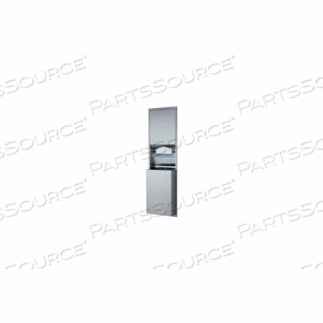 OEM#: B-3944CLASSICSERIES RECESSED CONVERTIBLE FOLDED PAPER TOWEL DISPENSER/RECEPTACLE by Bobrick Washroom Equipment, Inc