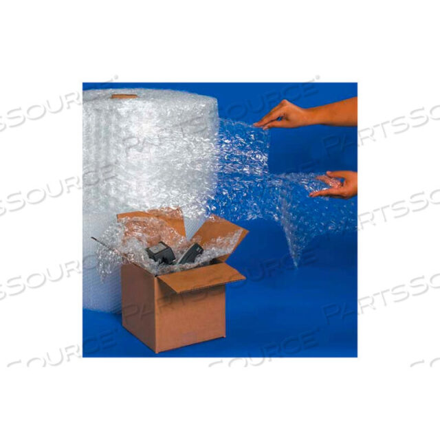 OEM#: CBWUP31648PUPSABLE BUBBLE ROLLS 48 X 100 X 3/16, PERFORATED, CLEAR, 4/PACK by The Packaging Wholesalers