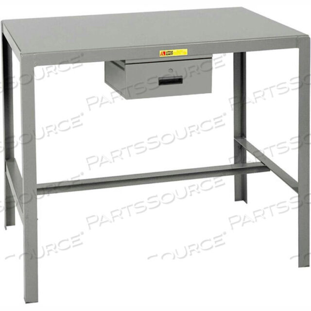 OEM#: MT1-2448-24-EDSTEEL TOP MACHINE TABLE WITH ACCESSORY DRAWER - 48W X 24D X 24H by Little Giant
