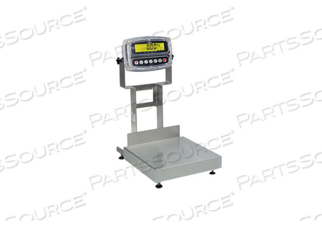 OEM#: CA12-60KGW-190BENCH SCALE, ELECTRONIC, WASHDOWN, 60 KG CAPACITY, STAINLESS STEEL, 190 INDICATOR by Detecto Scale / Cardinal Scale