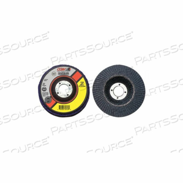 OEM#: 31134ABRASIVE FLAP DISC 4-1/2 X 7/8 60 GRIT ZIRCONIA by CGW Abrasives