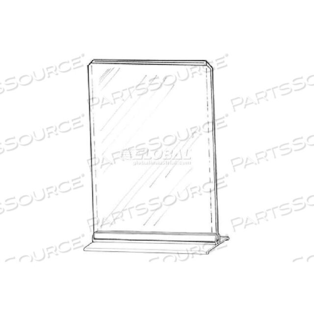 OEM#: ATF-507AFFORDABLE T-STYLE FRAME, 5W X 7H by Clip Strip Corp.