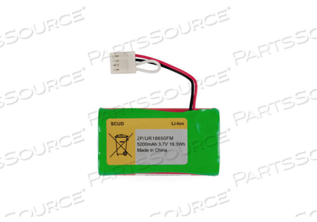 Replaces Cardinal Health 200, LLC F010506RECHARGEABLE BATTERY PACK, LITHIUM ION, 3.7V, 19.3 WH, WIRE LEADS