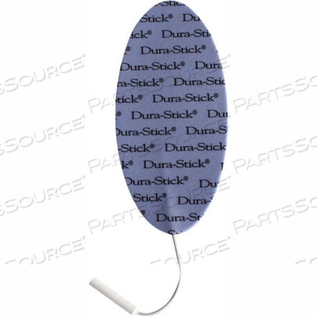 OEM#: 04-2159-10DURA-STICK PLUS ELECTRODES, 1.5 X 2.5, OVAL, 40/CASE by Fabrication Enterprises