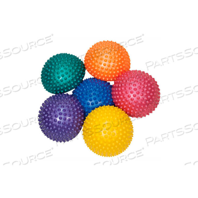 OEM#: 30-1982-6CANDO INFLATABLE BALANCE STONE, 17.5 CM (7) DIAMETER, COLORS VARY, SET OF 6 by Fabrication Enterprises
