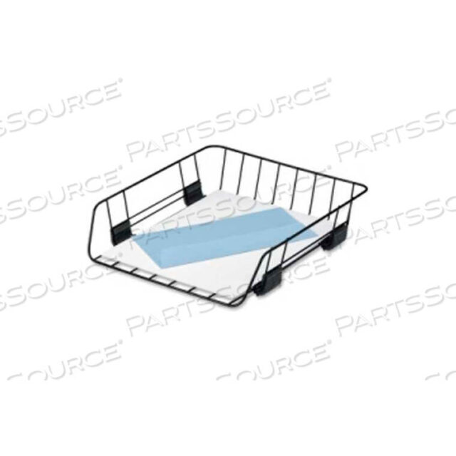 OEM#: FEL66112SELF STACKING LETTER-SIZE FRONT LOADING TRAY 10-7/8 X 12-5/8 X 2-5/8 BLACK by Fellowes