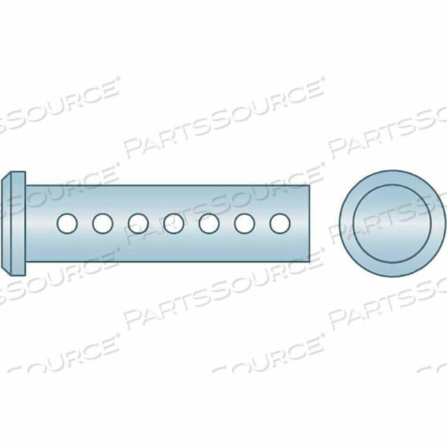 OEM#: CLPUZ-0375-30003/8 X 3 UNIVERSAL CLEVIS PIN - LOW CARBON STEEL - ZINC CLEAR by Flint Hills Trading