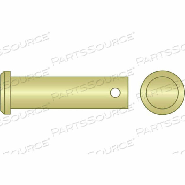 OEM#: CLPY-0375-40003/8 X 4 CLEVIS PIN - LOW CARBON STEEL - ZINC YELLOW by Flint Hills Trading