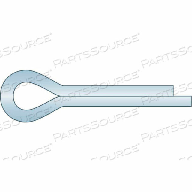 OEM#: CP-125-20001/8 X 2 COTTER PIN - CARBON STEEL - ZINC CLEAR - ASME 18.8.1 - MADE IN USA by Flint Hills Trading