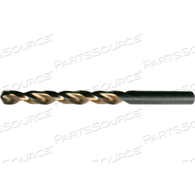 OEM#: C184391872 13/64 HSS HEAVY-DUTY BLACK & GOLD 135 HSS HEAVY-DUTY PARABOLIC JOBBER LENGTH DRILL by Cle-Line