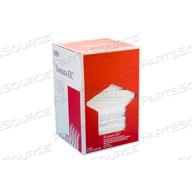 OEM#: M-PR911DUPONT SONTARA EC MEDIUM DUTY/LOW LINT WIPES, 12 X 12, 100/BAG, by Hospeco