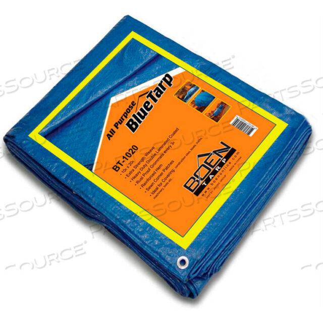 OEM#: BT-1020BOEN ALL PURPOSE TARP, 10 X 20, BLUE by Jaydee Group